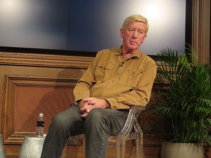 Republican presidential candidate and former Massachusetts Governor Bill Weld speaking at the Texas Tribune Festival, Austin, Texas, September 26, 2019.