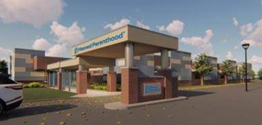 A computer image of a future 18,000 square foot abortion clinic in Fairview Heights, Illinois, announced by Planned Parenthood of the St. Louis Region and Southwest Missouri on Wednesday, Oct. 2, 2019.
