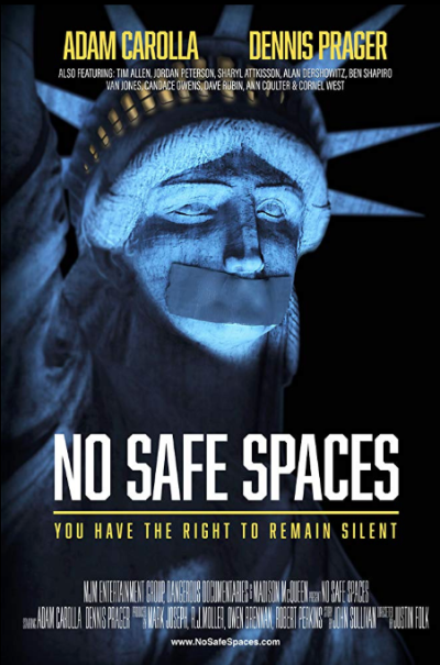 No Safe Spaces movie cover, October 2019