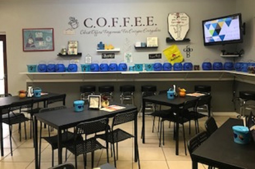 GraceWay Grounds & Café, a coffee shop launched on Oct. 15, 2019 as an outreach ministry of GraceWay Church in Leesburg, Florida.