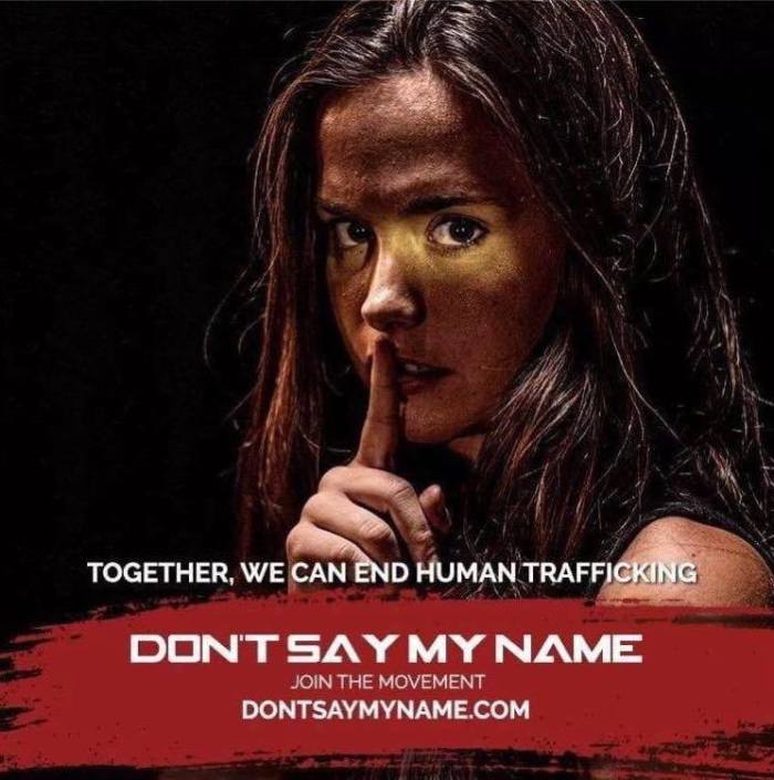 'Don't say my name' movie art, 2019