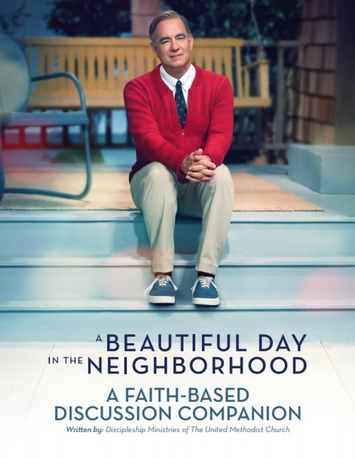 'A Beautiful Day in the Neighborhood: A Faith-Based Discussion Companion' is a faith-based resource created by Discipleship Ministries, an agency of the United Methodist Church, and centered on the 2019 Tom Hanks film. 