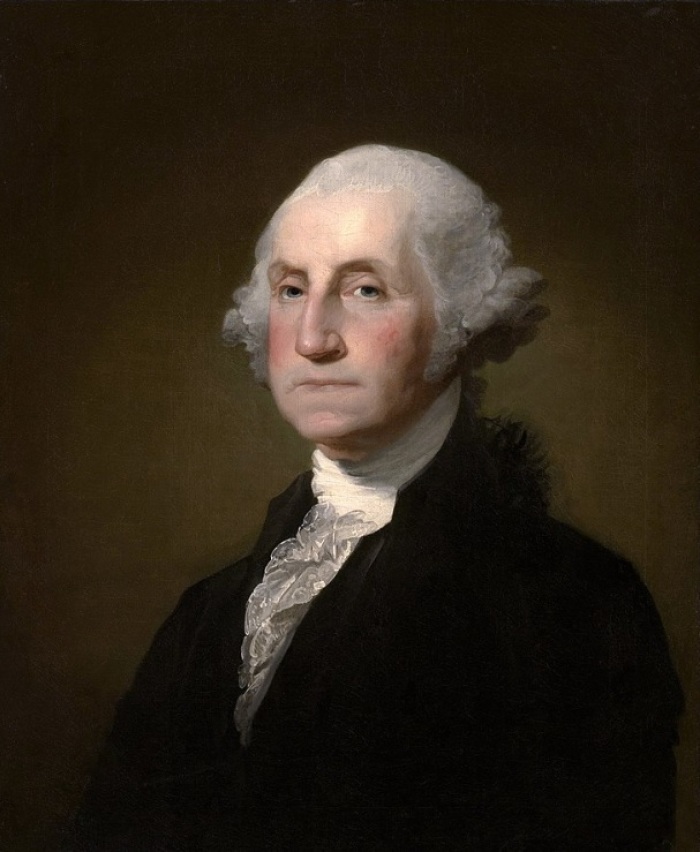 George Washington, the first president of the United States of America. 