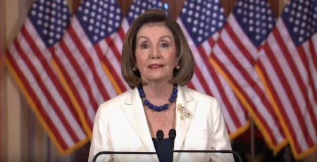 Speaker of the House Nancy Pelosi (D-Calif.) announces that the House of Representatives is moving forward with drafting articles of impeachment against President Donald Trump on Thursday, Dec. 5, 2019.