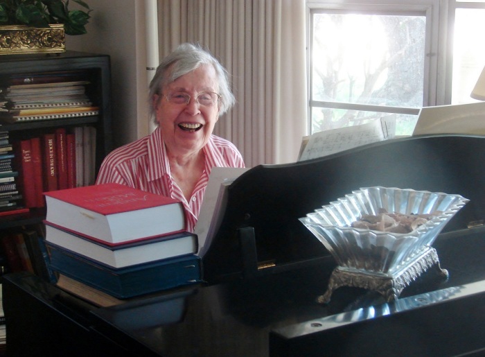 Jane Marshall (1924-2019) has been a force in church music for decades, as composer, conductor and teacher. She debuted in a big way with the anthem 'My Eternal King.' 