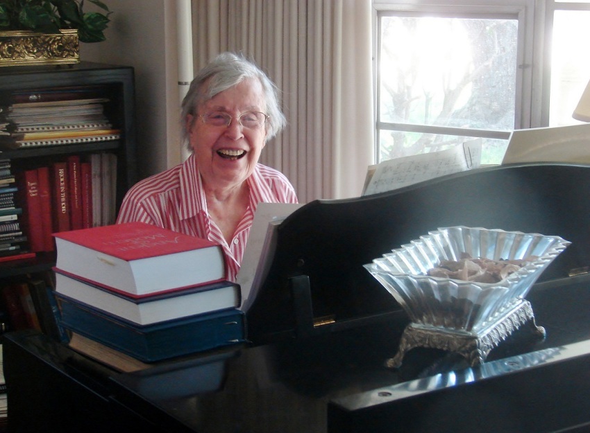 Jane Marshall (1924-2019) has been a force in church music for decades, as composer, conductor and teacher. She debuted in a big way with the anthem "My Eternal King." 