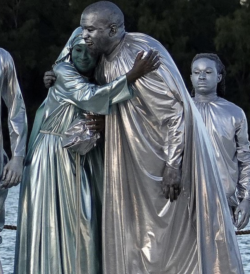 Kanye West debuts his new opera, "Mary," in Miami, Florida, on Dec. 8, 2019.