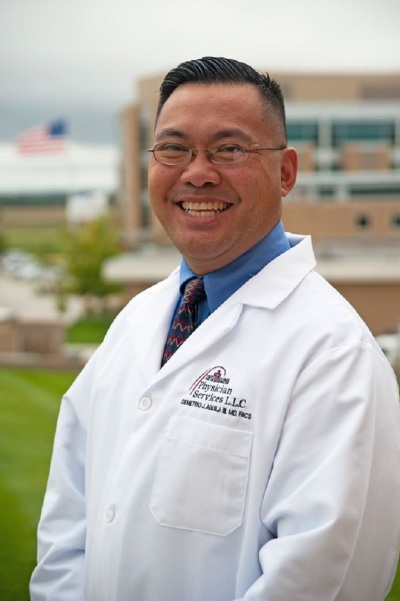 Dr. Demetrio Aguila III of Healing Hands of Nebraska.
