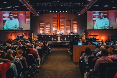 Grace Fellowship Church of Katy, Texas. In December 2019, the congregation voted to leave the United Methodist Church.
