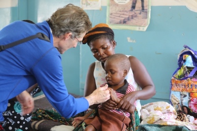 Dr. Paul Osteen on a medical missions trip.