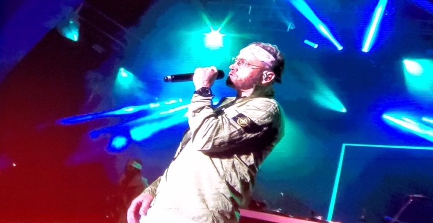 TobyMac performs at Universal Studios' Rock The Universe in Orlando, Florida, on Jan. 25, 2020.