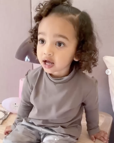 Chicago West sings 'Jesus, I Love You,' in a video posted on Kim Kardashian West's Instagram page on Jan. 27, 2020.