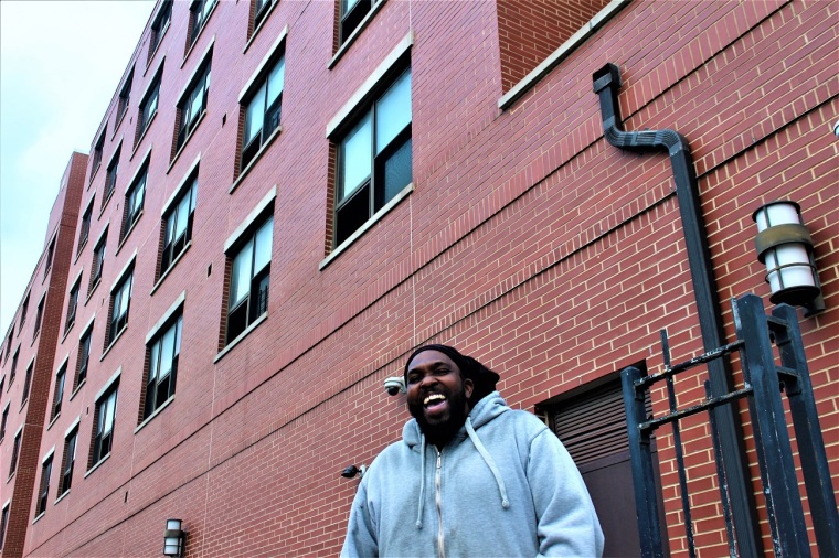 Edrice Givens, 45, said he lived most of his life in East New York in public housing. until about three years ago when he moved with his wife to an affordable rental apartment in the Nehemiah Spring Creek neighborhood in Brooklyn. “It’s better living. It’s better community. You got more space,” he said of his two bedroom. 