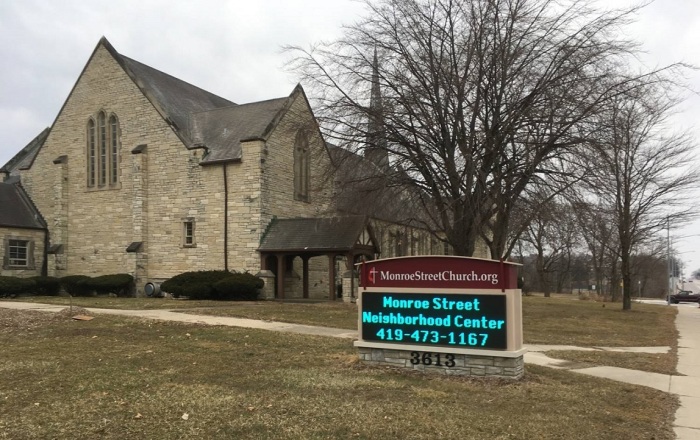 Monroe Street United Methodist Church of Toledo, Ohio. 