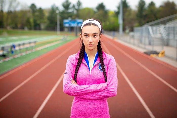 High school athlete Selina Soule, who competes within the Connecticut Interscholastic Athletic Conference.
