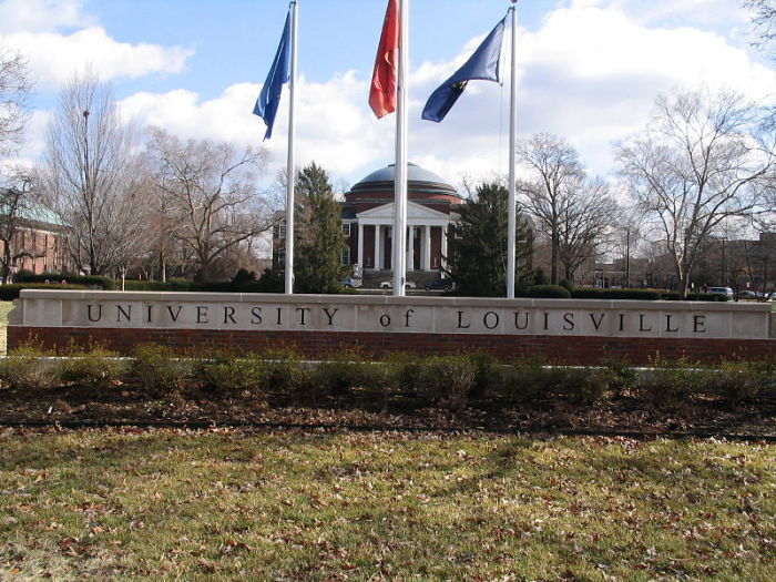 The University of Louisville in Louisville, Kentucky 