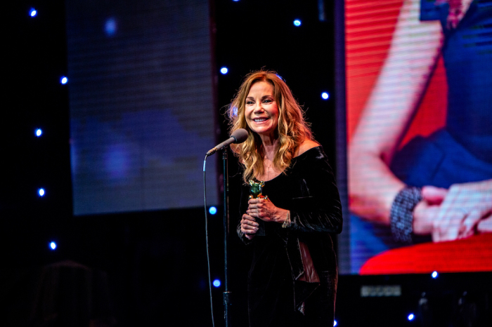 Kathie Lee Gifford presented with the Visionary Awards at the 2020 Movieguide Awards.