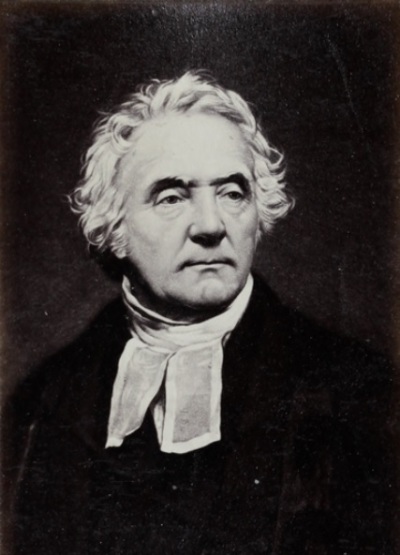 Thomas Chalmers (1780-1847), a British pastor and social reformer who served as the first moderator of the Free Church of Scotland. 