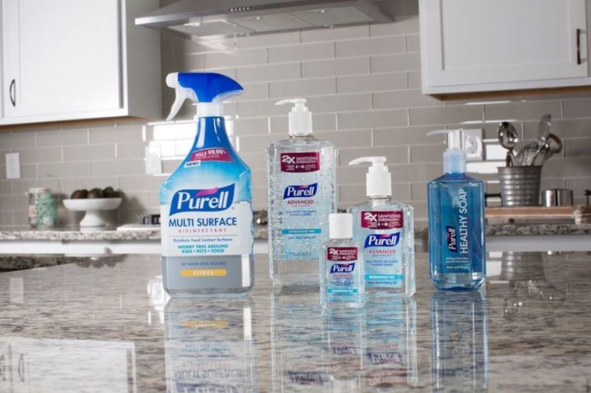 Purell products.