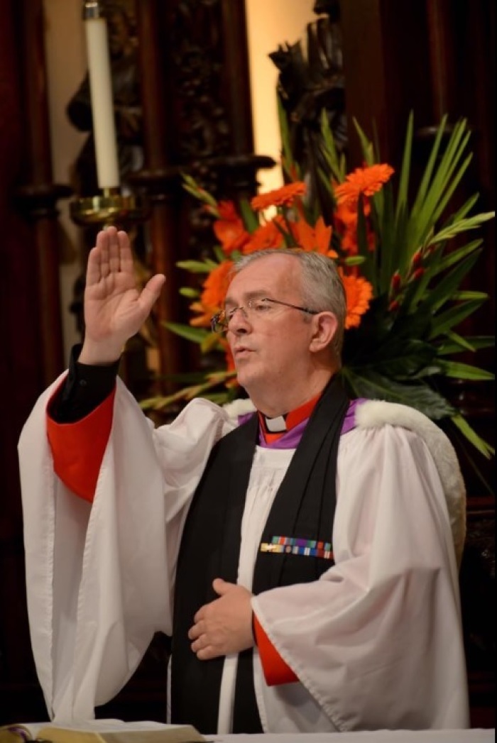 The Reverend Timothy Cole, rector at Christ Church, Georgetown, an Episcopal Church congregation in Washington, D.C., in a 2016 photo. 