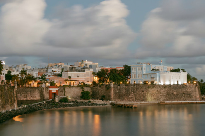 The fortified old walls of San Juan. The coronavirus pandemic struck as Puerto Rico’s capital marked 500 years since its founding.