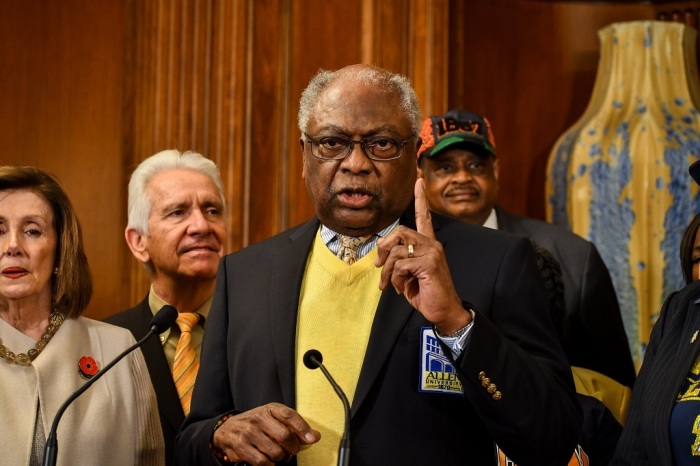 Democrat and House Majority Whip James Clyburn.