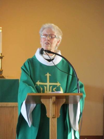 The late Rev. Andrea Bowman of Grace Episcopal Church of Ellensburg in Washington.