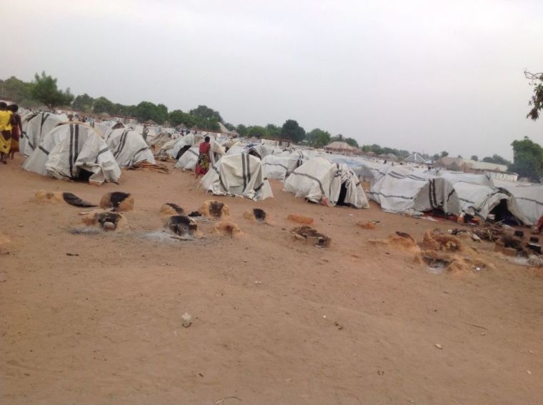 Nigerian IDP camp