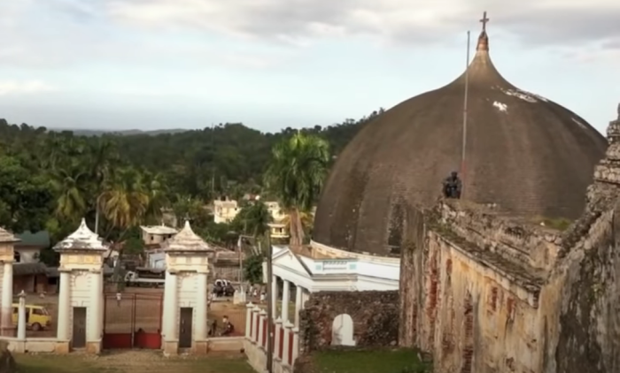 The Royal Chapel in Milot, Haiti, recognized by UNESCO.