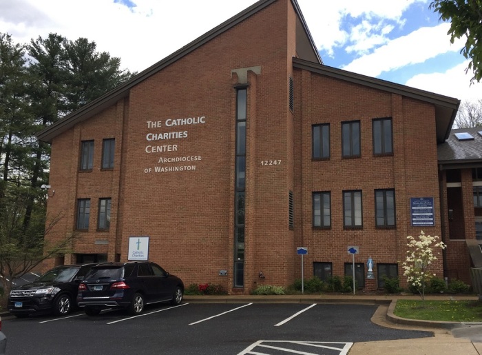The Catholic Charities Center of the Archdioese of Washington, located in Silver Spring, Maryland. 