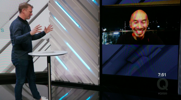Francis Chan speaks to Q Conference host Gabe Lyons