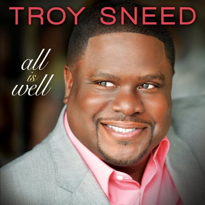 The cover art for Troy Sneed's 2012 album 'All Is Well'.