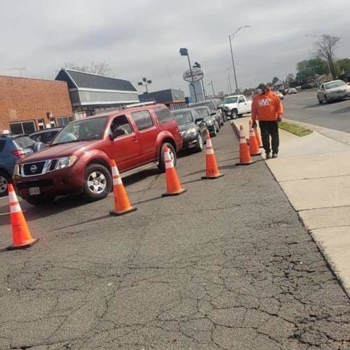 Light of Life Church of Manassas, Virginia partners with local oil business Wine Energy to give away 2,000 gallons of gasoline to over 150 drivers on Saturday, April 25, 2020. 