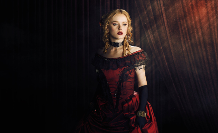 Photo of Abigail Cowen as "Angel" in the motion picture Redeeming Love, 2020