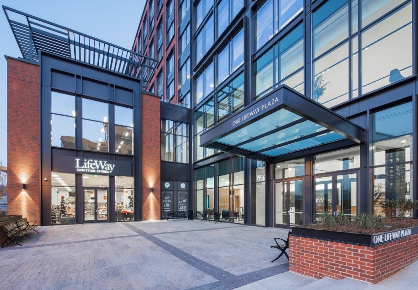 The corporate headquarters of LifeWay Christian Resources in Nashville, Tennessee.