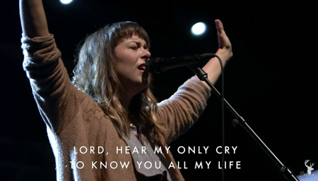 Bethel Music's Kalley Heiligenthal sings.