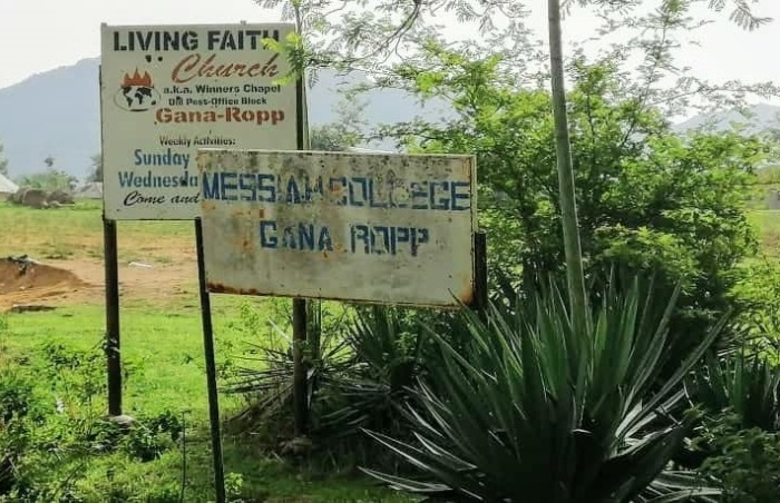 Messiah College high school in the Gana Ropp village of the Barkin Ladi local government area of Plateau state Nigeria