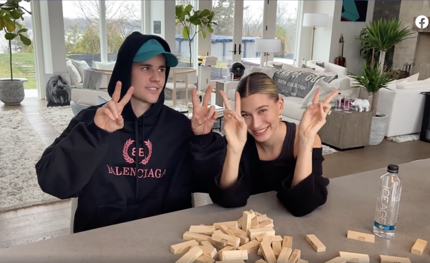 Jenga with the Biebers, May 1, 2020