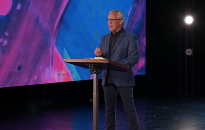 Bill Johnson, senior leader of Bethel Church, speaks during the International Healing Conference, May 2020.