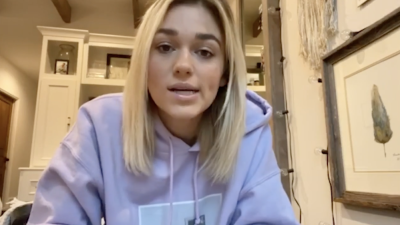 'Duck Dynasty' star Sadie Robertson Huff sends a message of hope, 2020.