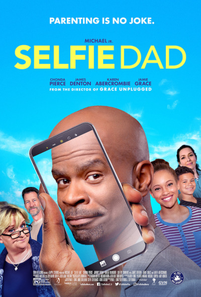 Official artwork cover for the film 'Selfie Dad'