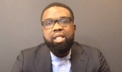 Charlie Dates speaks during a conversation on race hosted by Southern Baptist Convention's Executive Committee on June 17, 2019. 