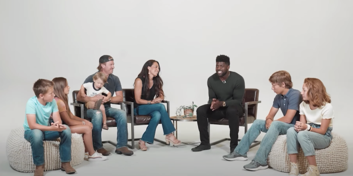 Uncomfortable Conversations with a Black Man - Episode 3 with Chip & Joanna Gaines + kids, June 17