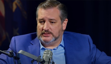 U.S. Sen. Ted Cruz of Texas speaks on an episode of the podcast "Verdict with Ted Cruz" posted to YouTube on Thursday, June 25, 2020. 
