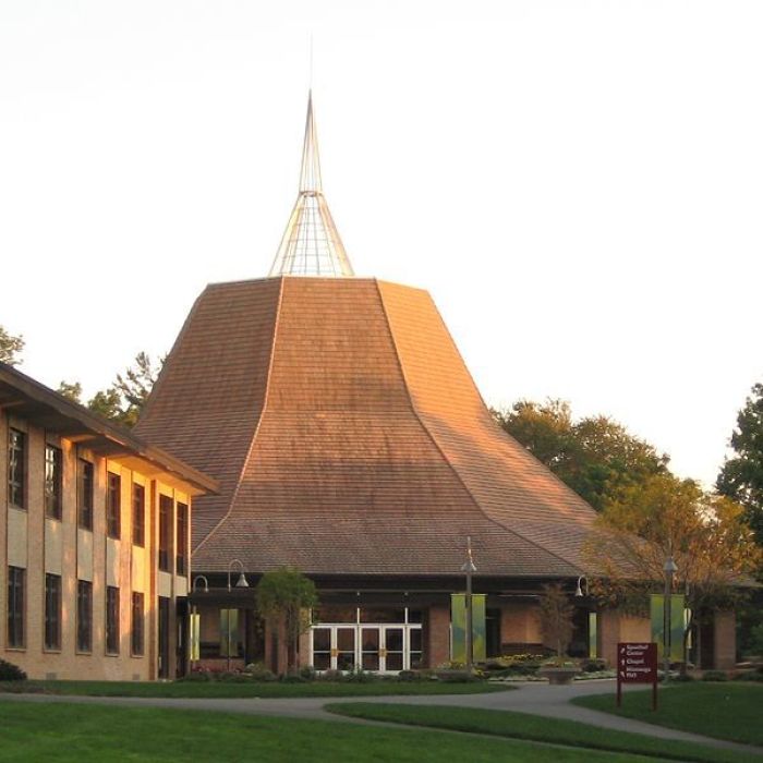 The chapel at Calvin University in Grand Rapids, Michigan. 