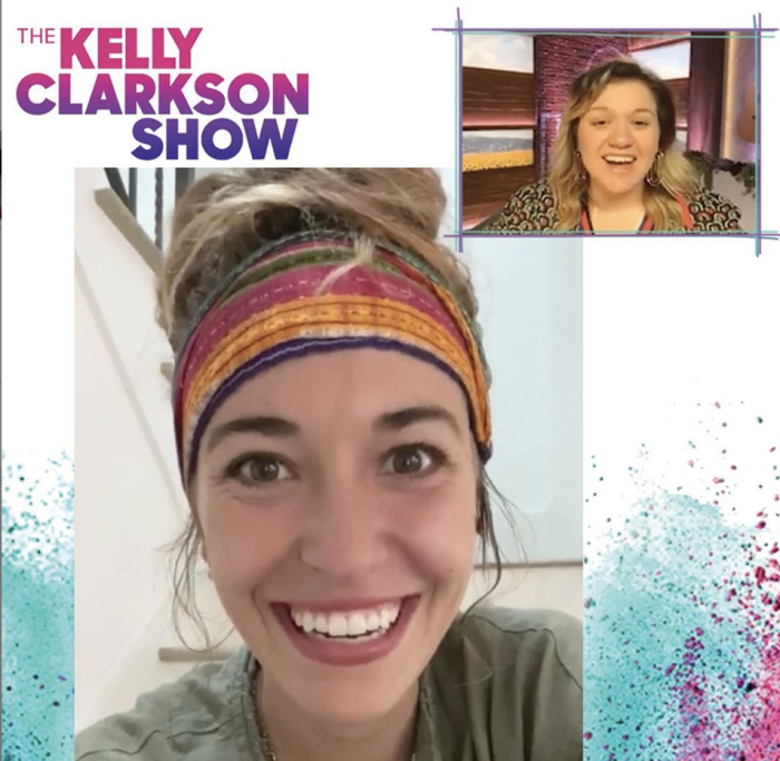 Lauren Daigle on 'The Kelly Clarkson Show' on July 6, 2020. 