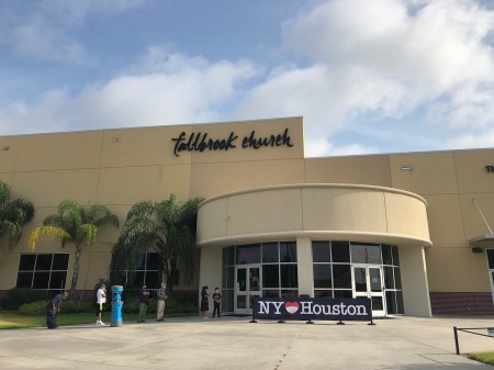 Northwest Houston's Fallbrook Church is one of two churches established as COVID-19 testing sites by New York State.