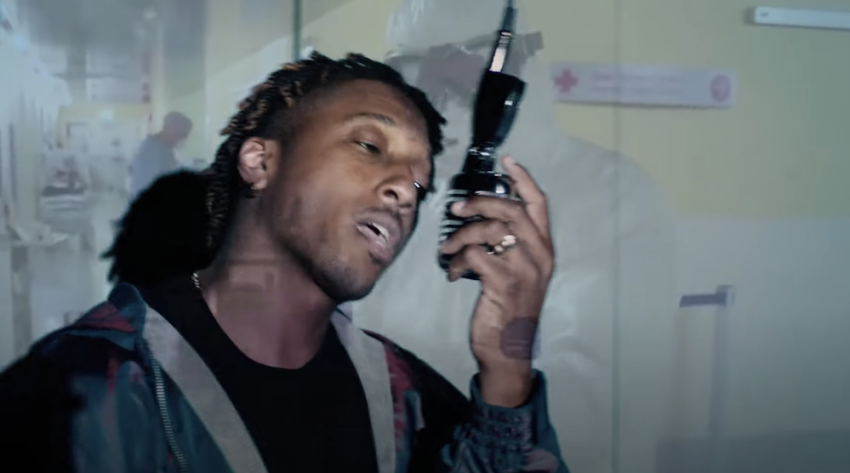 Lecrae seen in his "Drown" video released on July 17, 2020.
