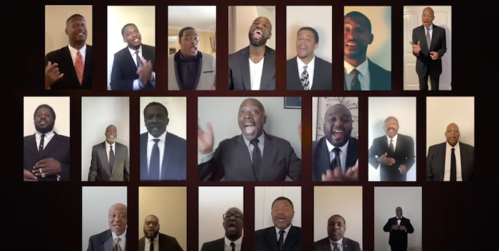 NFL Players Choir 2020 Performance For The American Cancer Society Share The Light Virtual Event, Jul 20, 2020 