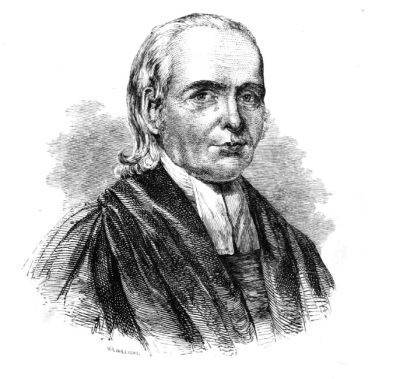 A nineteenth century image of Christian Frederich Schwarz (1726-1798), a Lutheran missionary to India. 